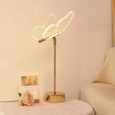 Goldene Schmetterlings-Tischlampe